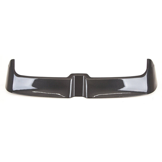 Fits VW Golf MK7 MK7.5 R GTD GTI 2013-2020 Rear Roof Boot Spoiler Carbon Fibre Look - image 2