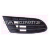 Fits VW Golf Plus 2005-2009 Front Bumper Fog Grille Passenger Side thumbnail