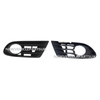 Fits VW Golf Plus 2005-2009 Front Bumper Fog Grille With Fog Hole Pair Left & Right thumbnail