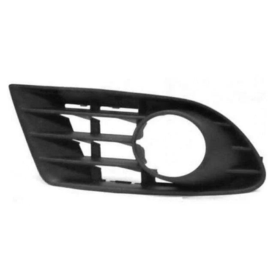 Fits VW Golf Plus 2005-2009 Passenger Side Front Bumper Fog Grille With Fog Hole