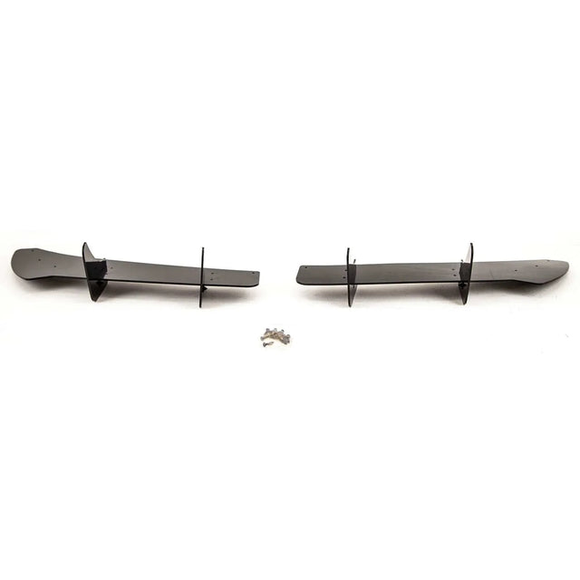Fits VW Golf R20 R MK6 2008-2013 Rear Bumper Diffuser Splitters Gloss Black - image 2