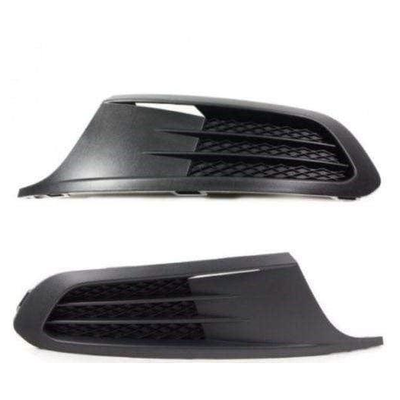 Fits VW Jetta 2011-2014 Front Bumper Fog Grille No Hole Pair Left & Right