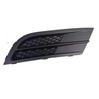 Fits VW Jetta 2014- Front Bumper Fog Grille No Lamp Hole No Pdc Right Side