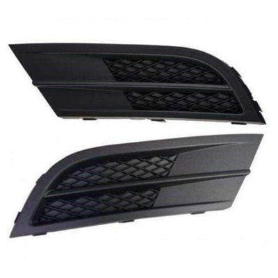Fits VW Jetta 2014- Front Bumper Fog Grille No Lamp Hole And Pdc Left & Right