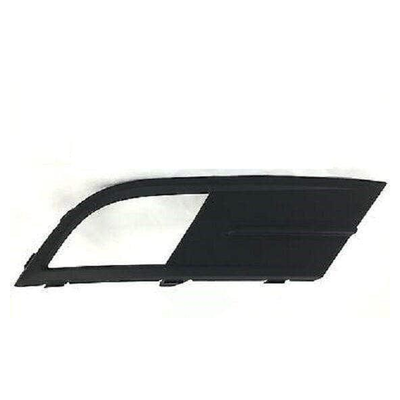 Fits VW Jetta 2014- Front Bumper Fog Grille With Lamp Hole No Pdc Right Side