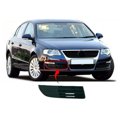 Fits VW Passat 2005-2010 Driver Side Front Bumper Fog Grille Without Fog Hole 