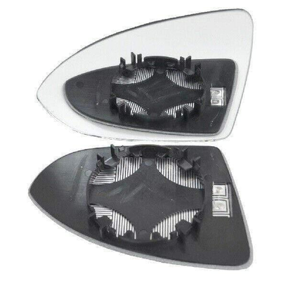 Fits VW Passat 2015- Door Wing Mirror Glass Asph. Heated With Base Left Side