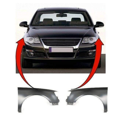 Fits VW Passat B6 2005-2010 Front Wing Primed Pair Left & Righ