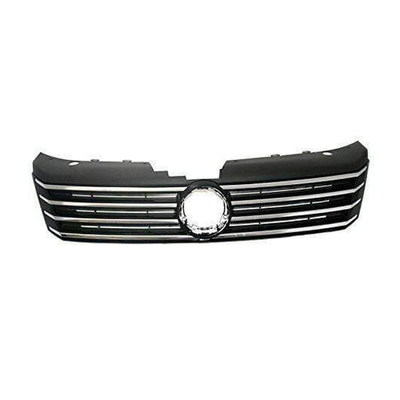 Fits VW Passat B7 2011-2014 Front Top Grille With Chrome Moulding 