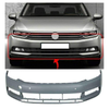 Fits VW Passat B8 2015- Front Bumper With Pdc & Washer Holes Without Chrome Mouldings thumbnail