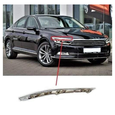 Fits VW Passat B8 2015- Headlight Moulding Chrome Driver Side