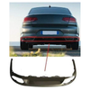 Fits VW Passat B8 2015- Saloon Rear Bumper Spoiler Diffuser 1 Exhausts With 2 Cut Out thumbnail