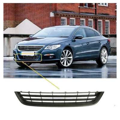Fits VW Passat Cc 2008-2012 Front Bumper Grille Lower Center Black 