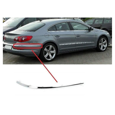Fits VW Passat Cc 2008-2012 Rear Bumper Moulding Chrome Driver Side