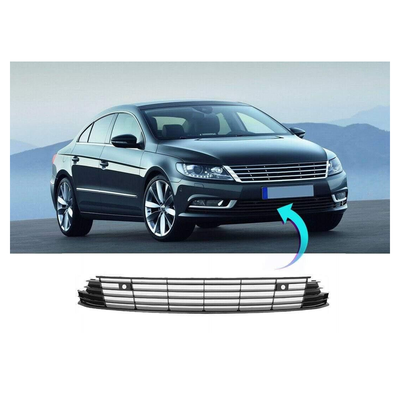 Fits VW Passat Cc 2012-2017 Front Lower Centre Bumper Grille Black W/Pdc