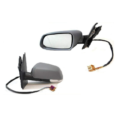 Fits VW Polo 2005-2009 Door Wing Mirror Electric Heated Primed Passenger Side