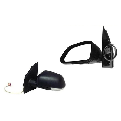 Fits VW Polo 2005-2009 Door Wing Mirror Electric Heated Black Passenger Side