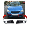 Fits VW Polo 2005-2009 Front Bumper Fog Grille With Hole Pair Left & Right thumbnail
