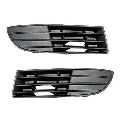 Fits VW Polo 2005-2009 Front Bumper Fog Light Grille Cover Trim Pair Left & Right