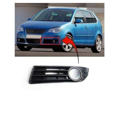 Fits VW Polo 2005-2009 Front Bumper Fog Light Grille Cover Trim Passenger Side Left