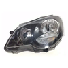 Fits VW Polo Hatchback 2005-2009 Headlamp Headlight Black Passenger Side thumbnail