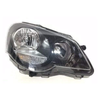 Fits VW Polo 2005-2009 Headlamp Headlight Black Driver Side thumbnail