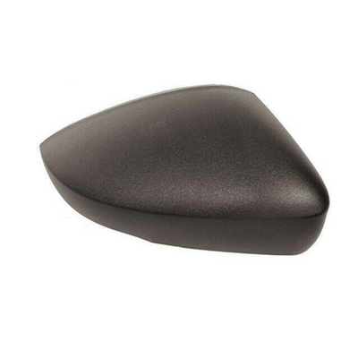 Fits VW Polo 2009-2016 Door Wing Mirror Cover Black Driver Side