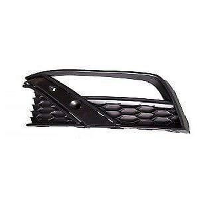 Fits VW Polo Gti 2014-2017 Front Bumper Fog Grille With Fog Hole Honeycomb Passenger Side