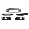 Fits VW Scirocco 2008-2014 Front Bumper Primed W/ Complete Grilles, Lower Spoiler & Brackets thumbnail