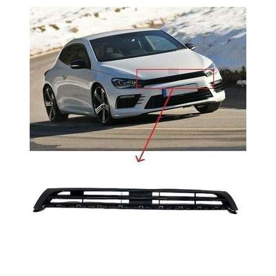 Fits VW Scirocco R - Line 2008-2014 Front Main Grille Outer & Inner Section Painted Black