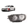 Fits VW Scirocco 2008-2014 Headlight Headlamp With Motor Black Type Passenger Side thumbnail