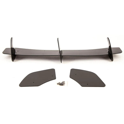 Fits VW Scirocco R 2008-2018 Rear Bumper Diffuser Splitter Blade Style Gloss Black - tradevehicleparts.co.uk