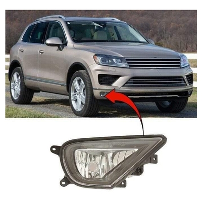 Fits VW Touareg 2014-2018 Fog Light Lamp W/O Motor Driver Side