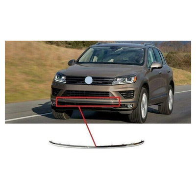 Fits VW Touareg 2014-2018 Front Bumper Moulding Chrome