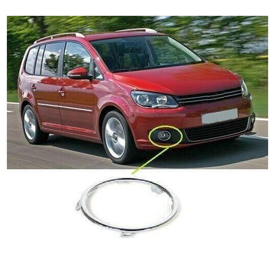 Fits VW Touran 2010-2015 Front Bumper Fog Grille Chrome Ring Moulding Driver Side