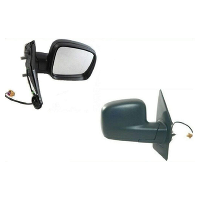Fits VW Transporter 2004-2009 Door Mirror Electric Heated Black Driver Side
