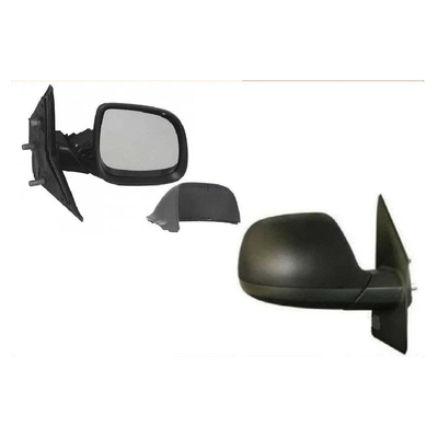 Fits VW Transporter 2010-2015 Door Wing Mirror Manual Black Driver Side