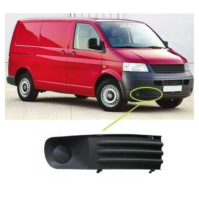 Fits VW Transporter T5 2004-2009 Front Bumper Fog Grille Without Fog Lamp Hole Driver Side