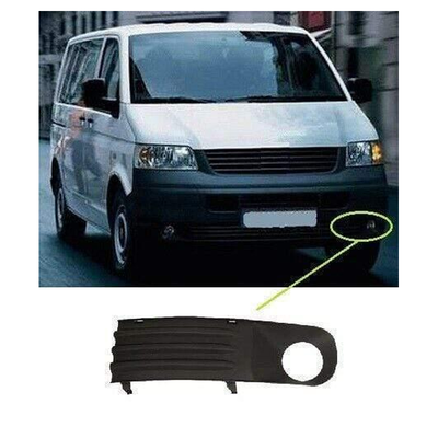 Fits VW Transporter T5 2004-2009 Front Bumper Fog Grille With Fog Lamp Hole Passenger Side