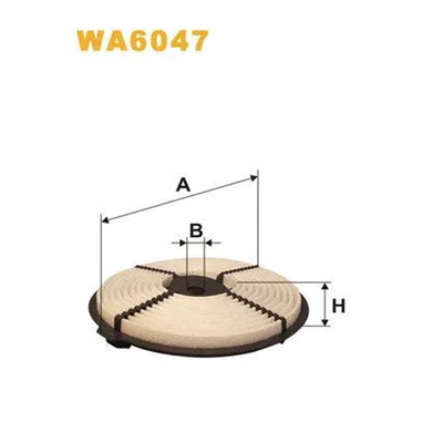 WIX Air Filter WA6047