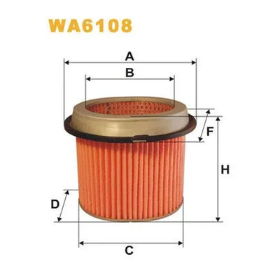 WIX Air Filter WA6108