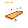 WIX Air Filter WA6240 thumbnail