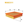 WIX Air Filter WA6311 thumbnail