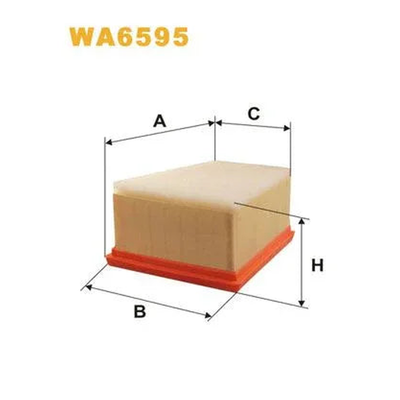 WIX Air Filter WA6595