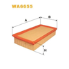 WIX Air Filter WA6655 thumbnail