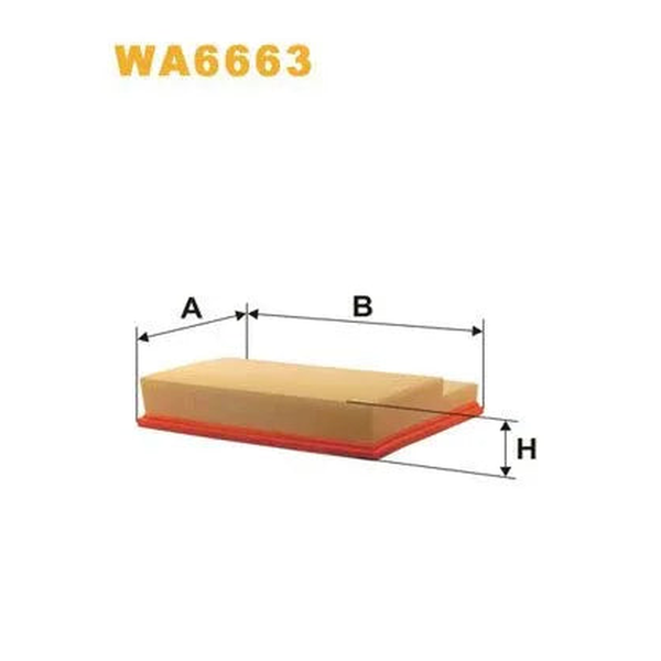 WIX Air Filter WA6663