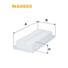 WIX Air Filter WA6665 thumbnail