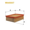 WIX Air Filter WA6667 thumbnail