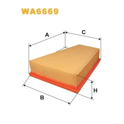 WIX Air Filter WA6669