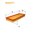 WIX Air Filter WA6671 thumbnail